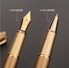 pimio毕加索钢笔916金色铱金钢笔0.5mm小学生成人练字财会财务特细笔尖墨水钢笔0.38mm