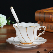 骨瓷咖啡杯套装欧式陶瓷杯，英式下午茶茶具，花茶杯家用红茶杯