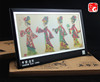 陕西西安皮影戏装饰画中国风，特色送老外手工艺品皮影戏纪念品