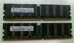 三星 PC3200U-30331 DDR400 DDR 1G 动漫游戏机内存