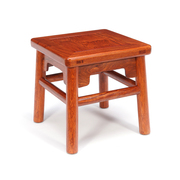 刺猬紫檀明式花梨木王世襄款，富贵凳中式红木，小方凳子实木矮凳家用