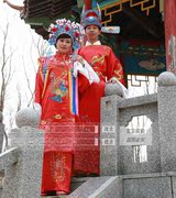 古代中式婚礼服装凤冠霞帔唐装，龙袍戏服演出服，婚庆古摄影