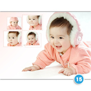 15号可爱宝宝海报墙贴宝宝海报，婴儿海报漂亮宝宝，海报胎教胎教挂图