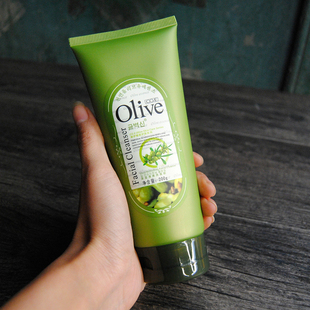 韩伊橄榄olive深层清爽洗面奶，200g保湿补水控油洁面乳清洁