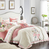 定制中式床品纯棉四件套白色粉色床单式4件套刺绣被套结婚庆床上
