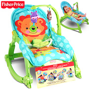 费雪多功能可折叠宝宝摇椅婴幼儿，安抚摇椅婴儿躺椅w2811