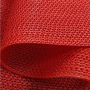 红地毯厕所防滑垫S型镂空防滑地垫浴室网格地垫塑料PVC耐磨