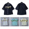 日本职棒npb原宿bf学院风棒球，服棒球衫tigers阪神虎成人少年幼儿