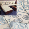中式欧式雪尼尔提花沙发布料 DIY沙发坐垫套奢华抱枕美式加厚面料