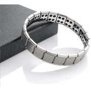 日本momo纯钛防辐射钛手链手环，男女抗颈椎磁疗保健运动钛项圈项链