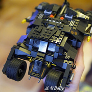 兼容得高超级英雄联盟蝙蝠侠战车科技机械组拼装汽车玩具积木模型