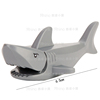 兼容乐高加勒比海盗pg1255小灰鲨鱼幽灵鲨鱼，海底拼装积木人仔玩具