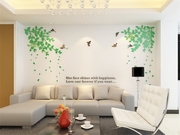 森林香味亚克力3d水晶立体墙贴客厅卧室电视背景墙创意树简单