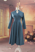 原创设计低调奢华款，欧美50年代复古连衣裙
