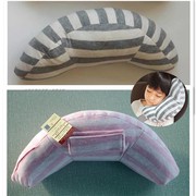 日本外贸纯棉儿童颈部头枕安全带，护肩套汽车护颈枕午休枕头靠枕