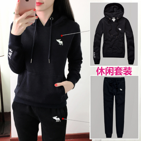 棉运动套装女韩版冬