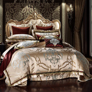 奢华别墅样板房样板间，欧式法式婚庆床品床上用品，四六八十件套