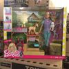barbie芭比娃娃女孩公主，礼物换装玩具农场兽医，套装大礼盒dhb71
