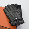 经典男士款joadelia男式真皮手套，意大利进口羊皮秋冬季保暖手套