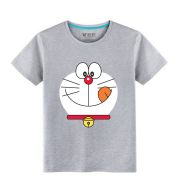 卡通动漫哆啦A梦短袖男士T恤机器猫情侣叮当猫半袖学生纯棉夏季