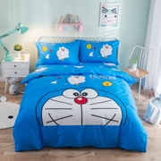 卡通全棉四件套床单款1.8米kt猫纯棉单人儿童，三件套床笠款1.5m床