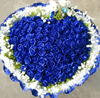 蓝色玫瑰99朵蓝色妖姬天津鲜花速递同城求婚送女友老婆情人节订花