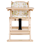 宝宝餐椅实木婴儿餐椅，多功能可折叠便携式小孩儿童吃饭座椅餐桌椅