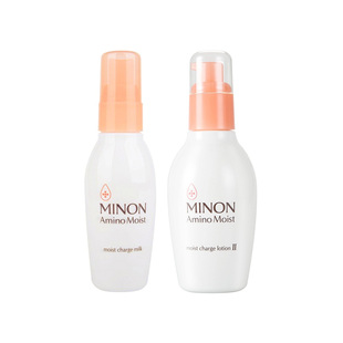 自营MINON蜜浓氨基酸乳液护肤2件套爽肤水150ml乳100g敏感肌