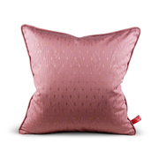 彩虹骑士品牌砖红棉质提织沙发车用办公靠枕，靠垫抱枕套多尺寸