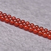 diy饰品配件材料天然红玛瑙，散珠水晶半成品，串珠圆珠手链项链