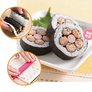 樱花形寿司模具摆盘装饰萌爪子饭团，diy日式紫菜包饭料理工具套装