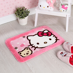 hello kitty 品牌卡通地垫 可爱儿童房门垫浴室防滑吸水脚垫