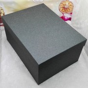 黑色纸盒高档特超大号长方形衬衫西装盒婚纱鞋包包礼物盒