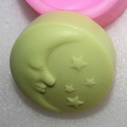 C319 月亮星星手工皂模具/天然皂模具/皂模/香皂皂模