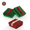 小纸盒首饰盒公主欧式绿色吊坠盒订做戒指盒盒