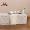 实木茶几桌布蕾丝镂空桌垫长方形，客厅茶几布日式(布日式)pvc简约白色台布