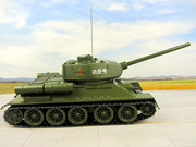 T-34坦克全合金属军事模型功臣号摆件收藏送礼成品 装甲战车1：30