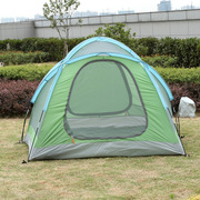 户外帐篷 3-4人野营帐篷双人双层防水沙滩帐篷露营户外用品