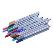 sta斯塔6500彩色勾线笔绘图笔手绘针管，笔漫画简笔画专用26色描线