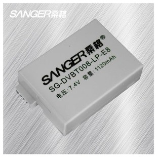 桑格lp-e8佳能eos700d电池600d650d550d单反相机，配件电池