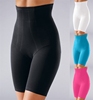 女分体收腰收腹提臀五分平角泳裤，遮肚腩显瘦特高腰产后恢复裤