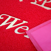 1.2X1.8欢迎光临迎宾地垫门垫酒店大门口防滑垫除尘垫开业红地毯