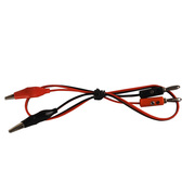 高压捕鼠器用连接线快速插头电猫鳄鱼嘴夹红黑线灭鼠器工具布线