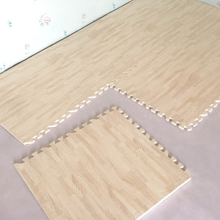 木纹地垫客厅地板垫卧室拼接地垫，大号拼图仿木纹地板垫榻榻米垫子