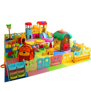 儿童乐园室内设备家庭宝宝，玩具家用游乐场，小型滑梯秋千组合气堡