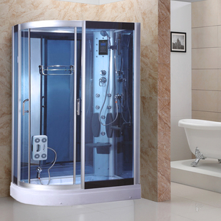 整体淋浴房一体式卫生间洗澡房蒸汽房桑拿房玻璃房隔断家用浴室
