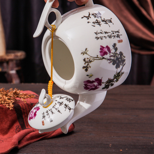 陶瓷电热水壶功夫泡茶壶，茶具器全保温养生煮花茶电磁炉专用烧水壶