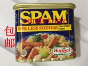 hormel荷美尔士兵spam低盐火腿午餐肉198g-340g盒6盒