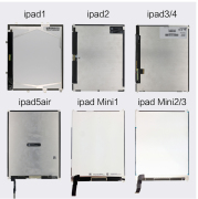 ipad2/3/4/5触摸外屏a1432mini2a1489液晶屏A1474显示屏A1458屏幕