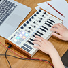 Worlde midi编曲键盘 便携电音电子音乐键盘初学者控制器25键